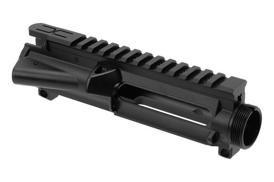 Faxon Firearms forged AR-15 upper receiver optimized for .338 ARC with black anodized finish